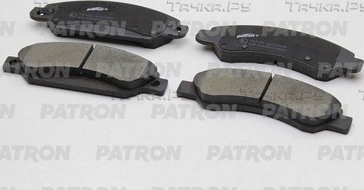Тормозные колодки Patron передние для Cadillac Escalade III 2006-2014. Артикул PBP066
