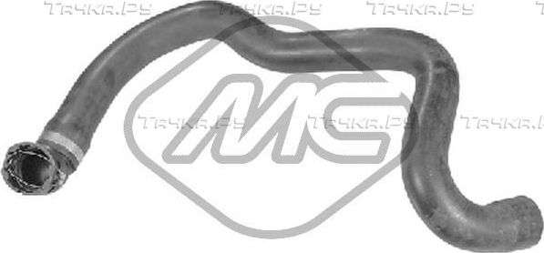 Патрубок радиатора (системы охлаждения) Metalcaucho. Артикул 79051