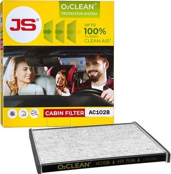 Салонный фильтр JS Asakashi. Артикул AC102B