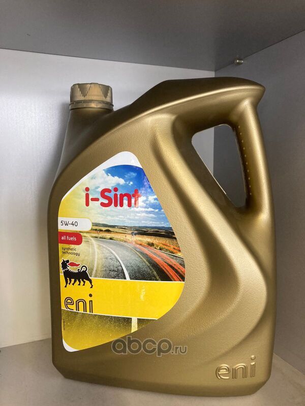Масло моторное синт 5W40 5л (ENI). Артикул ENI5W40ISINT5