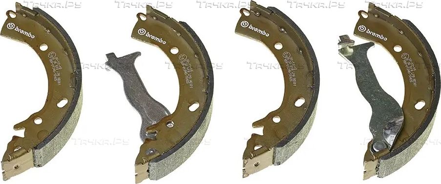 Тормозные колодки Brembo ESSENTIAL LINE задние для Kia Rio IV 2017-2026. Артикул S 30 519