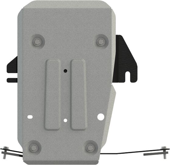 Защита алюминиевая Шериф (4 мм) для редуктора GAC GS8 I 2016-2022. Артикул 28.4498