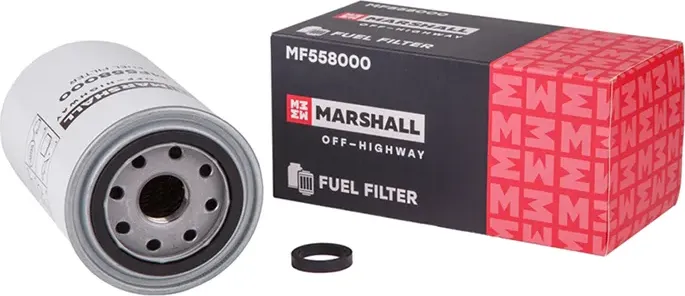 Топливный фильтр, водный сепаратор, навинчиваемый дв. John Deere 6090 (MF558000) (Marshall). Артикул MF558000