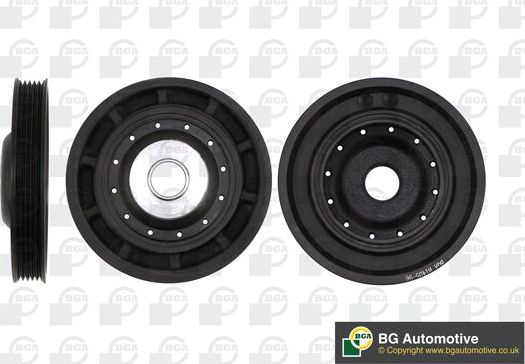 Шкив коленвала BGA для Nissan Cube Z12 2010-2026. Артикул DP0600