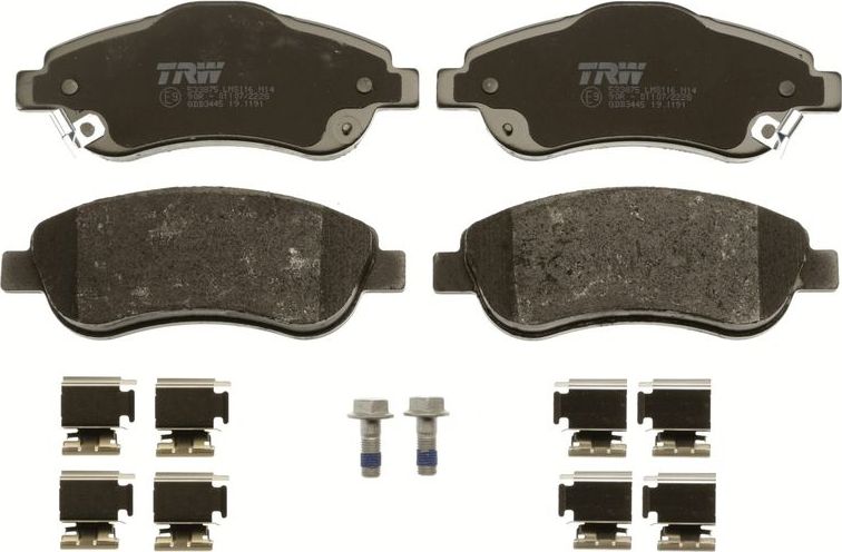 Тормозные колодки TRW COTEC. Артикул GDB3445