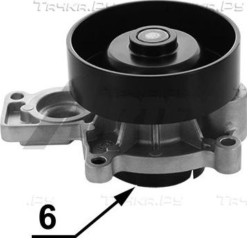Помпа (водяной насос) Airtex для MINI Clubman II (F54) 2014-2026. Артикул 2077