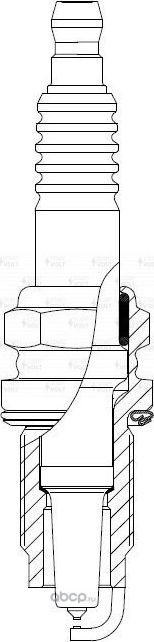 Свеча зажигания StartVOLT для Toyota Nadia 1998-2003. Артикул VSP 1928