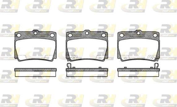 Тормозные колодки RoadHouse. Артикул 2750.02