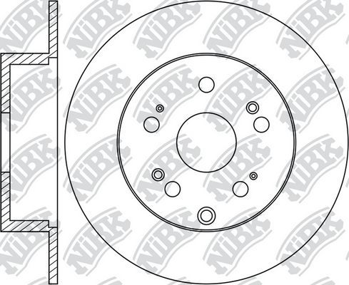 Тормозной диск NiBK. Артикул RN1259