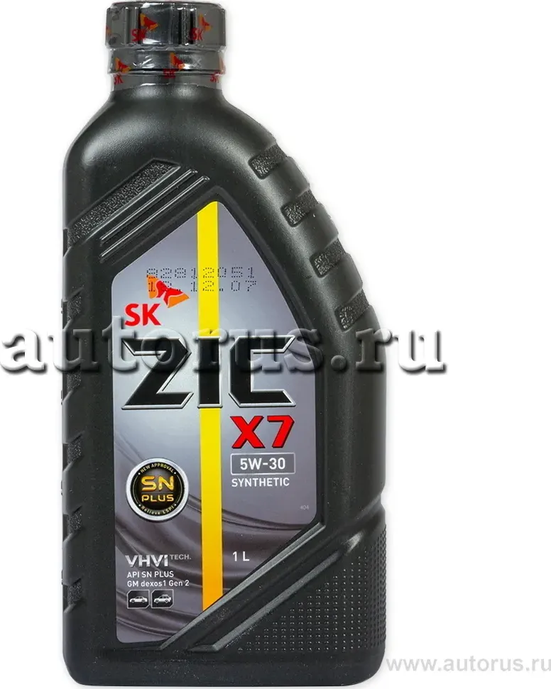 Масло моторное синтетическое ZIC X7 5w30 API SP синт 1л. ZIC. Артикул 132675