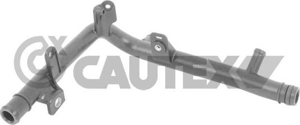 Патрубок радиатора (системы охлаждения) Cautex (Металл). Артикул 769744