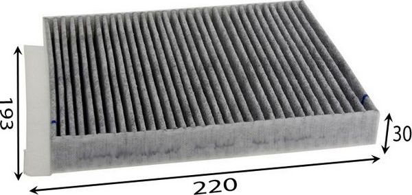 Салонный фильтр JS Asakashi. Артикул AC32002C