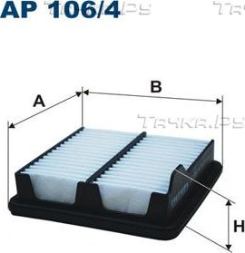 Воздушный фильтр Filtron. Артикул AP 106/4