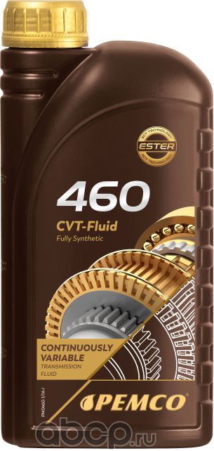 Масло трансмиссионное CVT-Fluid синтетическое 1л (Pemco) Pemco. Артикул PM04601