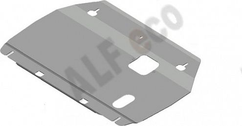 Защита алюминиевая Alfeco (4мм) для картера и КПП Jac J7 2020-2026. Артикул ALF.56.08AL4