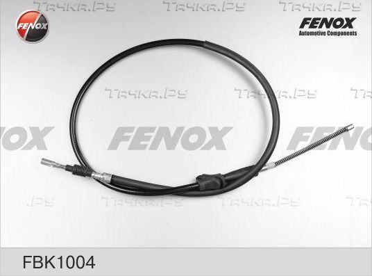 Трос ручника (тросик ручного тормоза) Fenox. Артикул FBK1004