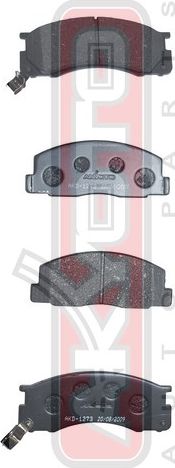 Тормозные колодки Akyoto Packing AKYOTO. Артикул AKD-1273