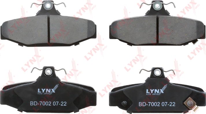 Тормозные колодки LYNXauto. Артикул BD-7002