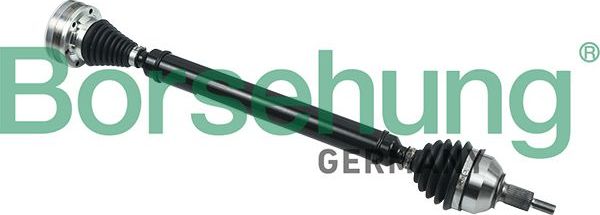 Полуось (привод в сборе, приводной вал) Borsehung передняя правая для Skoda Roomster I 2010-2015. Артикул B18344