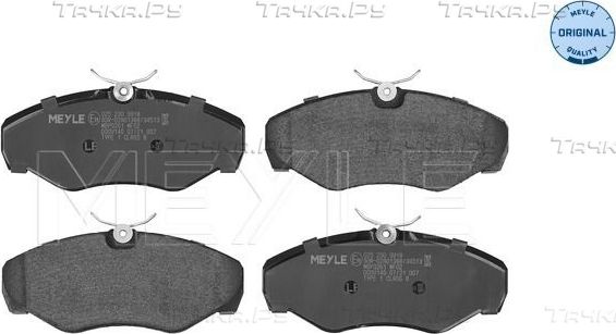 Тормозные колодки Meyle Original передние для Renault Avantime 2001-2003. Артикул 025 230 9918