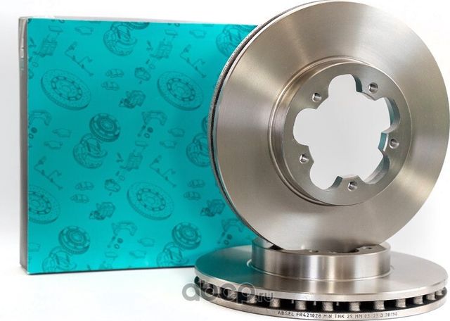 Диск тормозной передний (Absel). Артикул FR421028