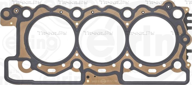 Прокладка ГБЦ Elring для Jaguar XF I 2009-2015. Артикул 980.570