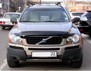 Дефлектор SIM для капота Volvo XC90 2003-2014. Артикул SVOXC900312