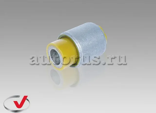 Сайлентблок Полиуретановый задней подвески поперечного рычага (развального) (Vtulka). Артикул 2806009