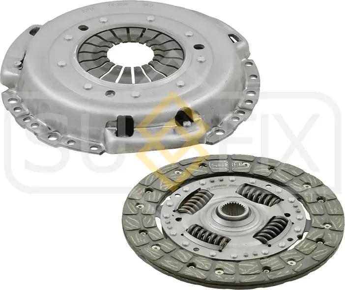 Комплект сцепления без выжимного(? 200 mm) (Sufix). Артикул FK7012