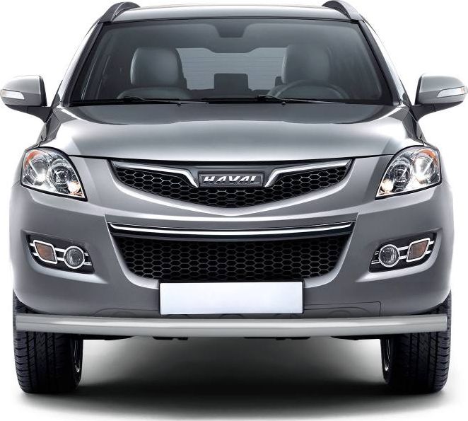 Защита PT Group переднего бампера одинарная d=63 мм ИСКРА (ППК) для Haval H5 2020-2021. Артикул HVH330203