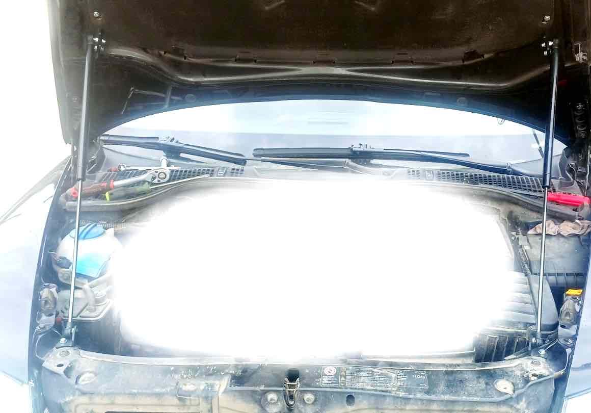 Амортизаторы (упоры) капота Pneumatic для Skoda Octavia A5 2008-2013. Артикул KU-SK-OKII-00