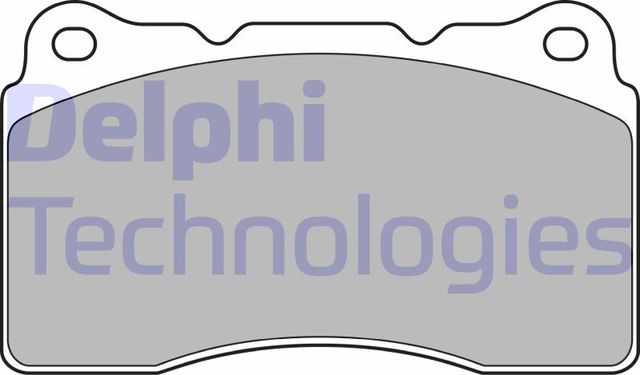 Тормозные колодки Delphi (Low-Metallic). Артикул LP1944