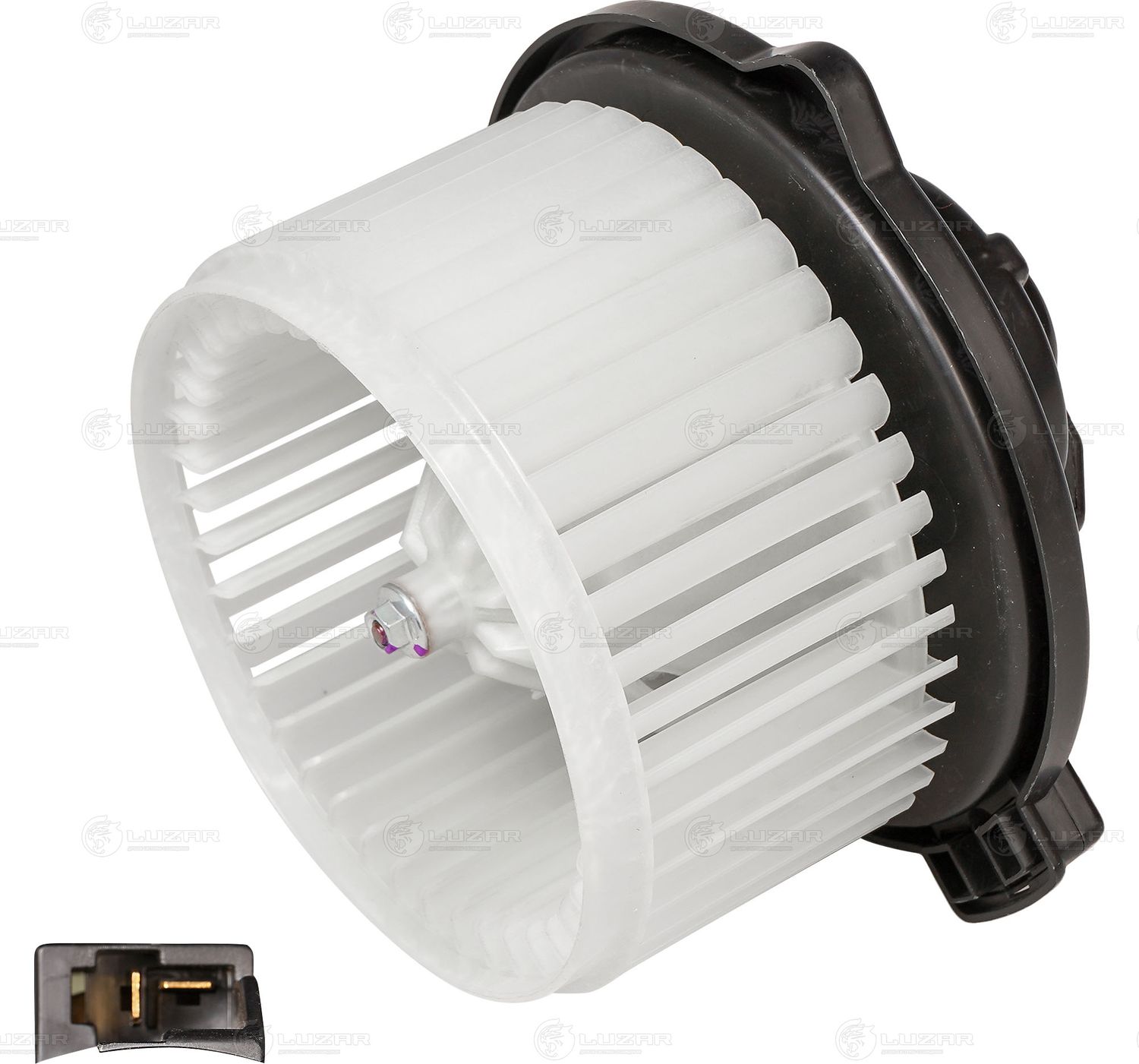 Вентилятор, мотор печки (отопителя) салона Luzar. Артикул LFh 3007