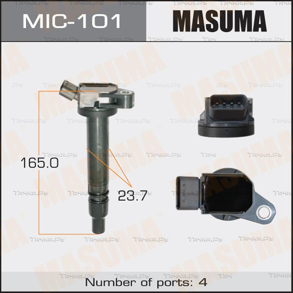 Катушка зажигания Masuma для Toyota Mark X II 2009-2026. Артикул MIC-101