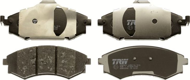 Тормозные колодки TRW COTEC. Артикул GDB1623