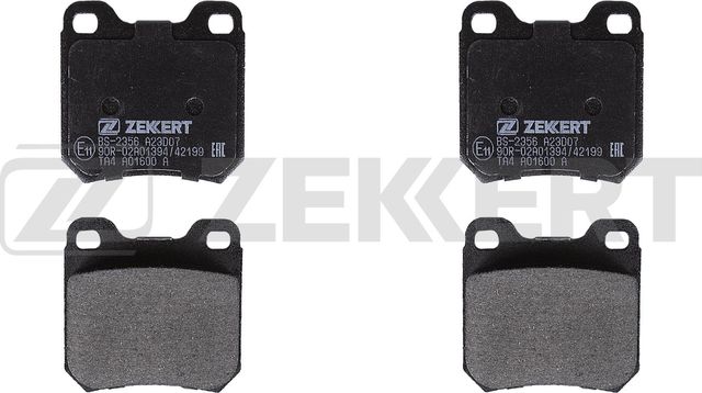Тормозные колодки Zekkert задние для Opel Vectra B 1995-2003. Артикул BS-2356