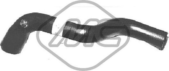 Патрубок радиатора (системы охлаждения) Metalcaucho. Артикул 07842