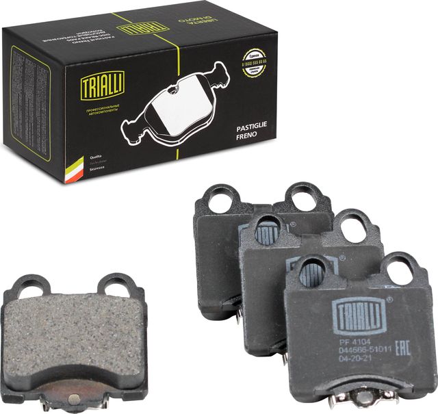 Тормозные колодки Trialli. Артикул PF 4104