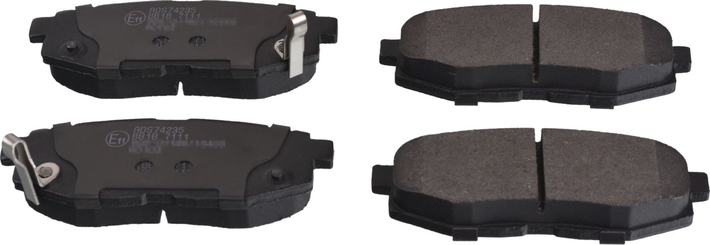 Тормозные колодки Blue Print. Артикул ADS74235