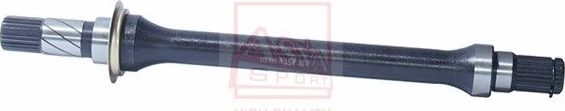 Полуось (привод в сборе, приводной вал) Asva передняя правая для Mazda 626 III (GD) 1987-1997. Артикул SHM-002