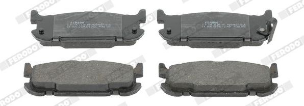 Тормозные колодки Ferodo Premier задние для Mazda MX-5 II (NB) 1998-2005. Артикул FDB1755