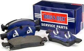 Тормозные колодки Borg & Beck. Артикул BBP2802