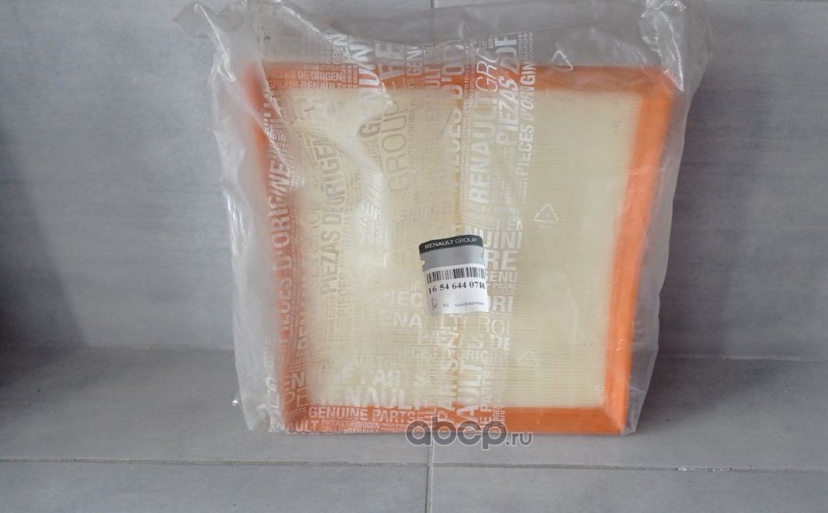 Воздушный фильтр Renault. Артикул 165464407R