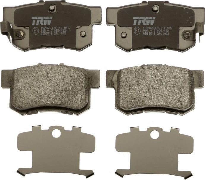 Тормозные колодки TRW. Артикул GDB3516
