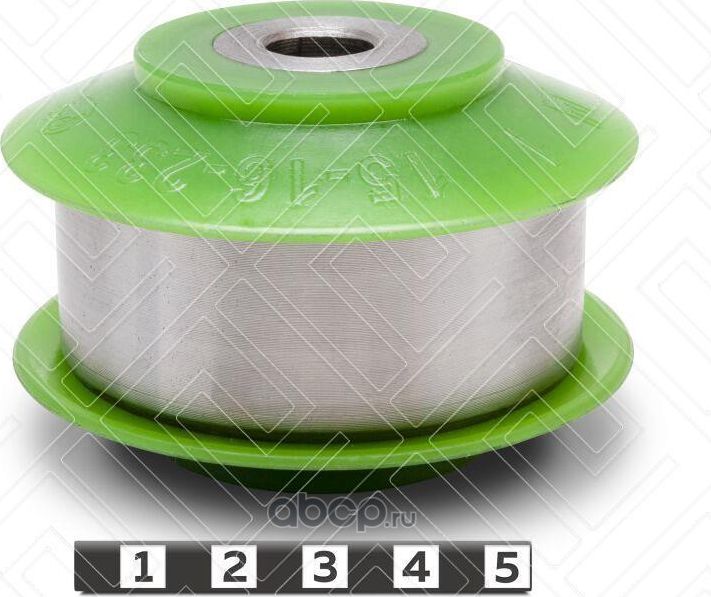 Сайлентблок задний рычага передней подвески сборный (Полиуретан). Артикул 1516233