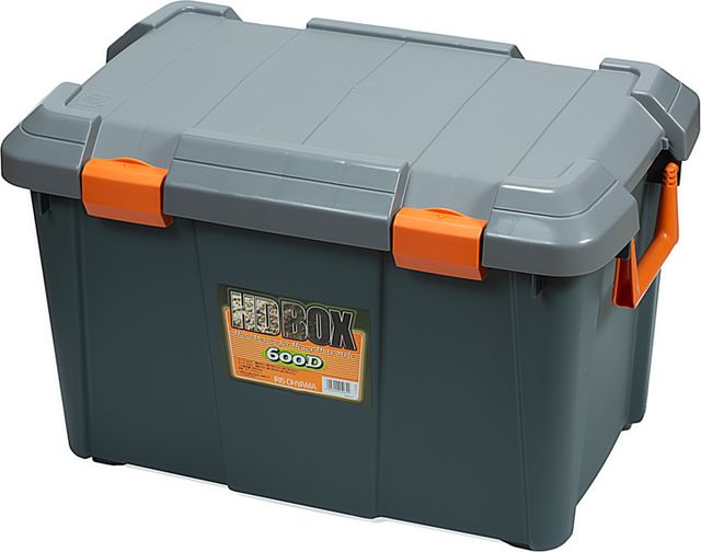 Ящик экспедиционный Iris Ohyama HD BOX (полипропилен) 600D, 45 литров, 60x37,5x38 см. Артикул HD600D