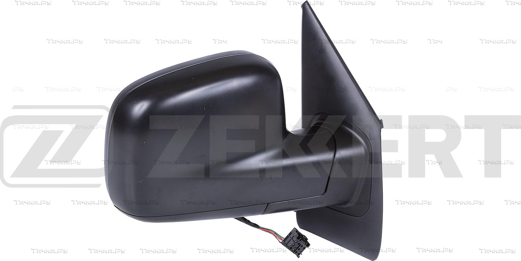 Зеркало боковое (в сборе) Zekkert правое для Volkswagen Transporter T5 2003-2009. Артикул SP-4049