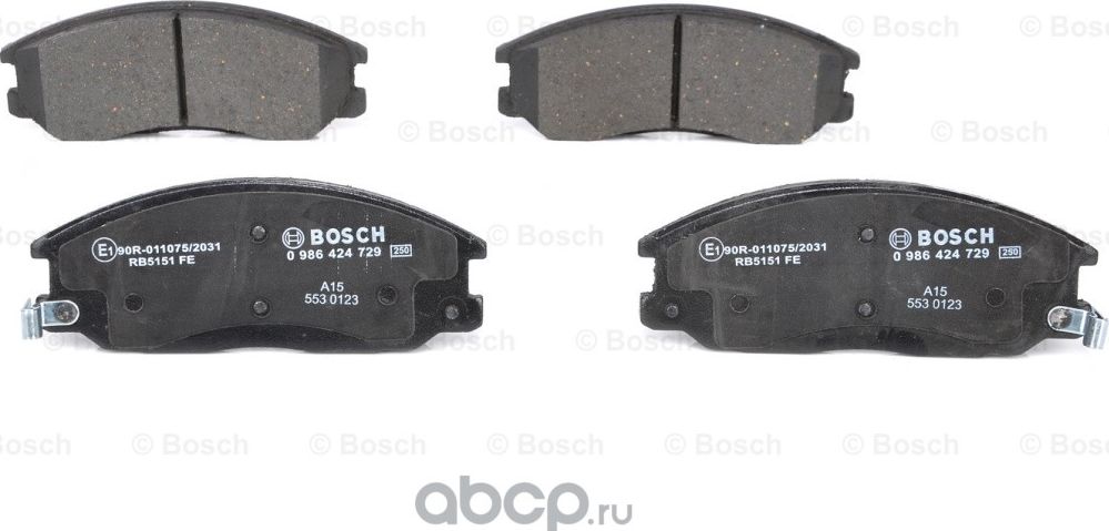 Колодки торм к-т (Bosch). Артикул 986424729