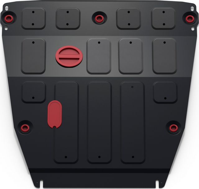 Защита АвтоБРОНЯ для картера и КПП Ford Focus I 1998-2005. Артикул 111.01822.1