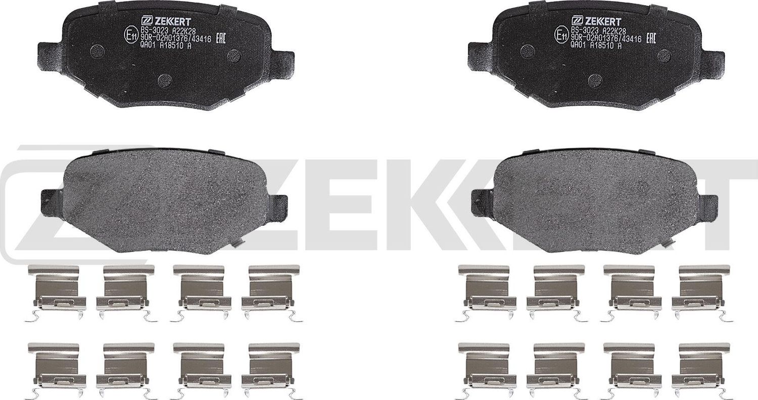 Тормозные колодки Zekkert. Артикул BS-3023